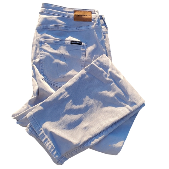 Calvin Klein Jeans Denim - WOMEN'S Calvin Klein Jeans Size 13 Light Blueish Gray